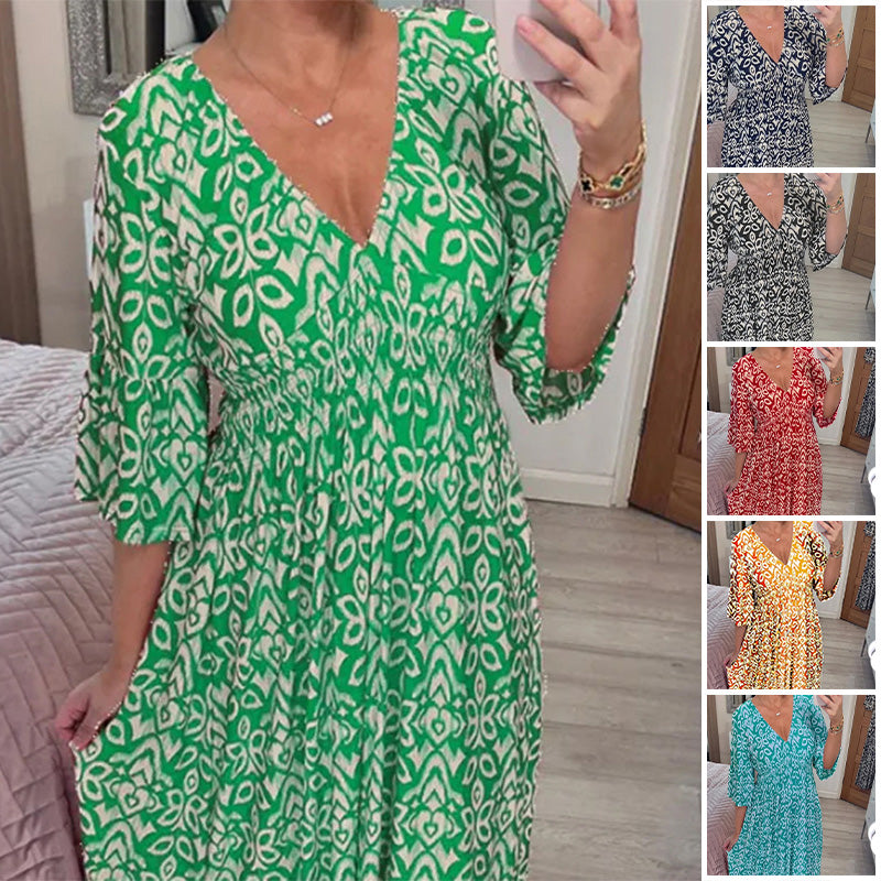 Elegancka Sukienka Boho Maxi dla Kobiet | Idealna na Letnie Dni